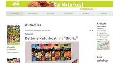 Desktop Screenshot of naturkost-west.de